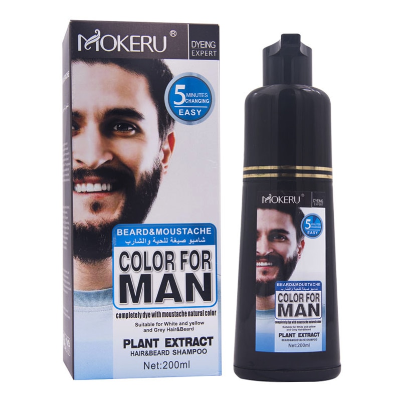 Hair And Beard Dye Shampoo - Mokeru Haircare